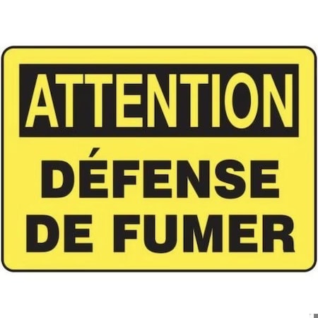 Accuform SAFETY SIGN NO SMOKING 10 X 14 FRMSMK570VP FRMSMK570VP